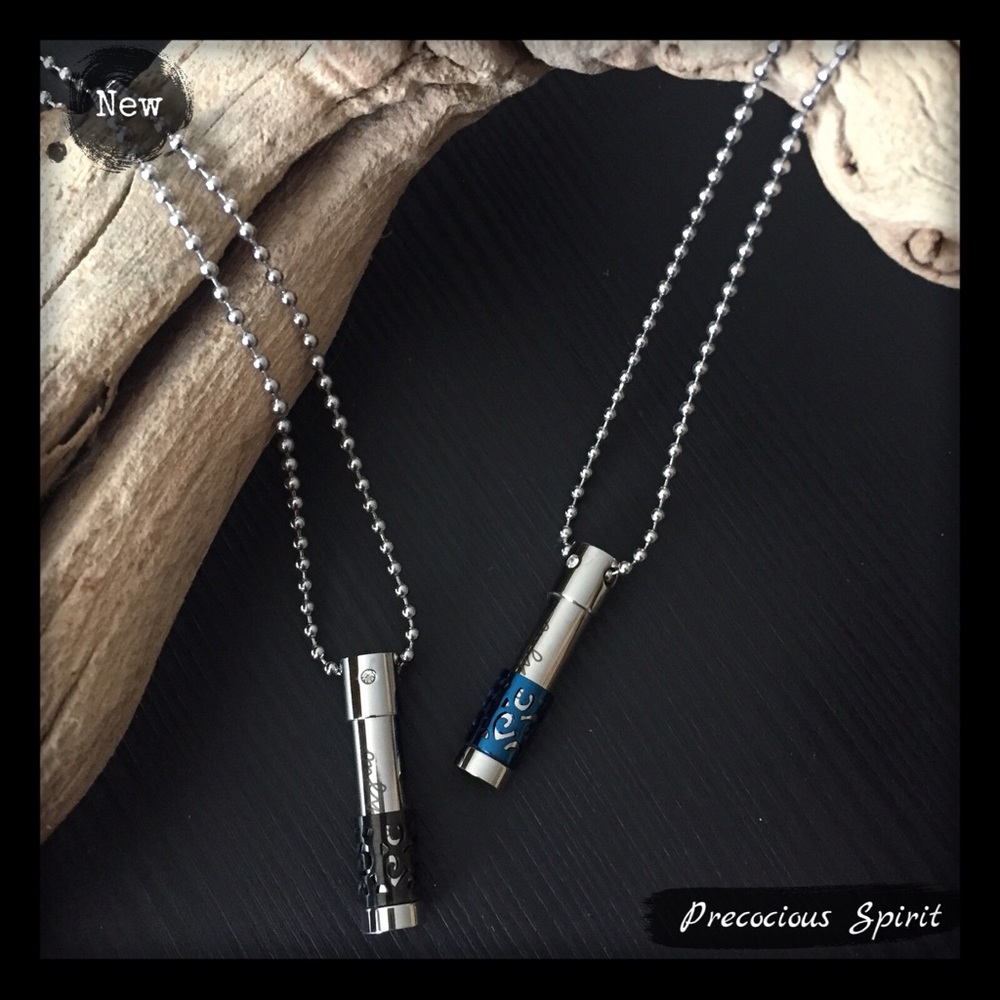 Only Love ash canister holder memorial necklace - Picture 1 of 7